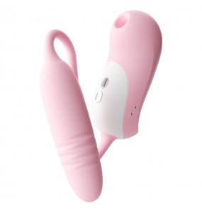 MizzZee - Early Peach Fairy Sucking Thrusting Vibrating Eggs (Chargeable - Pink)